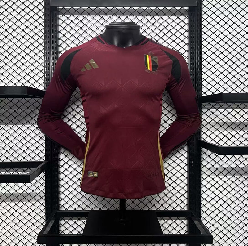 BELGIUM EURO I 2024 MAN (PLAYER VERSION) LONG SLEEVE